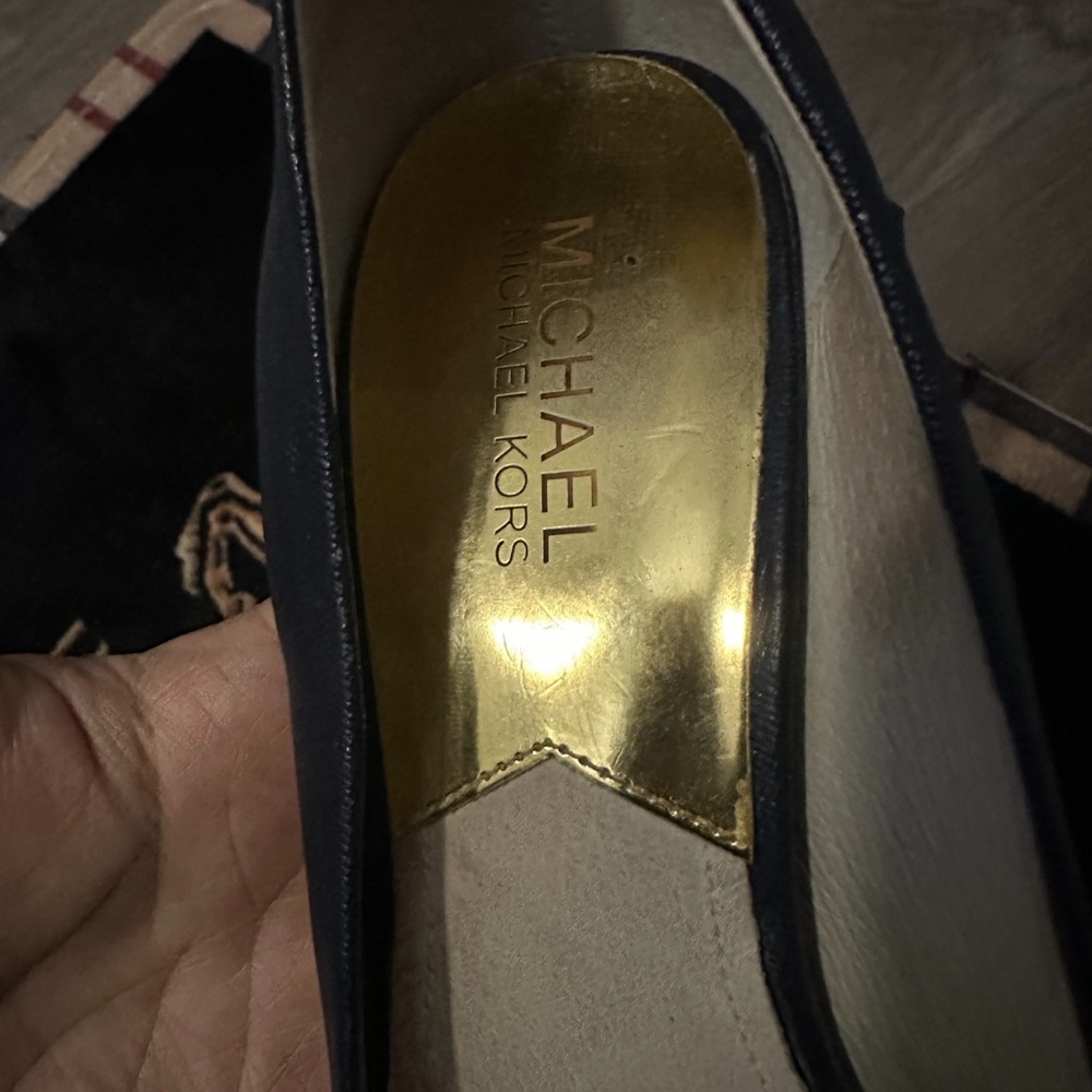Michael Michael Kors blue navy pump heels 9 - Picture 4 of 6